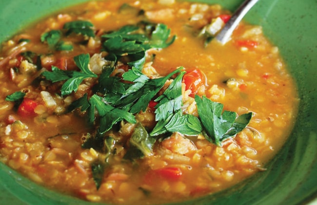 Ham-and-lentil-soup-recipe