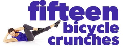 fifteen-bicycle-crunches