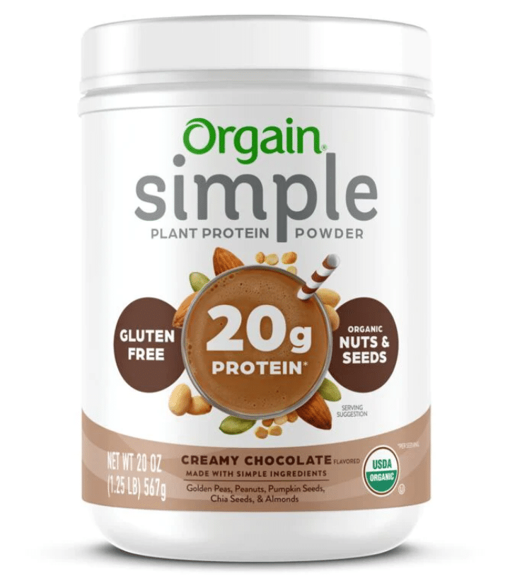 Orgain Simple plant protein powder