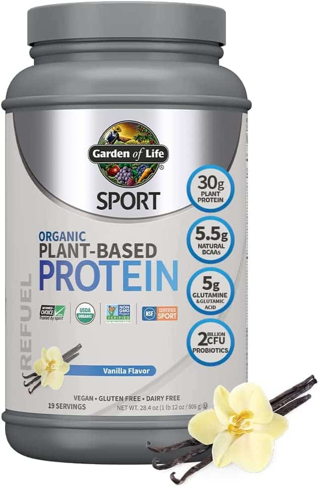 Organic plant-based protein