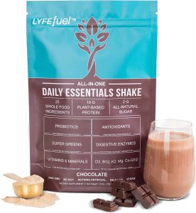 LyfeFuel Essentials Nutrition Shake - Best meal replacment shake for weight loss