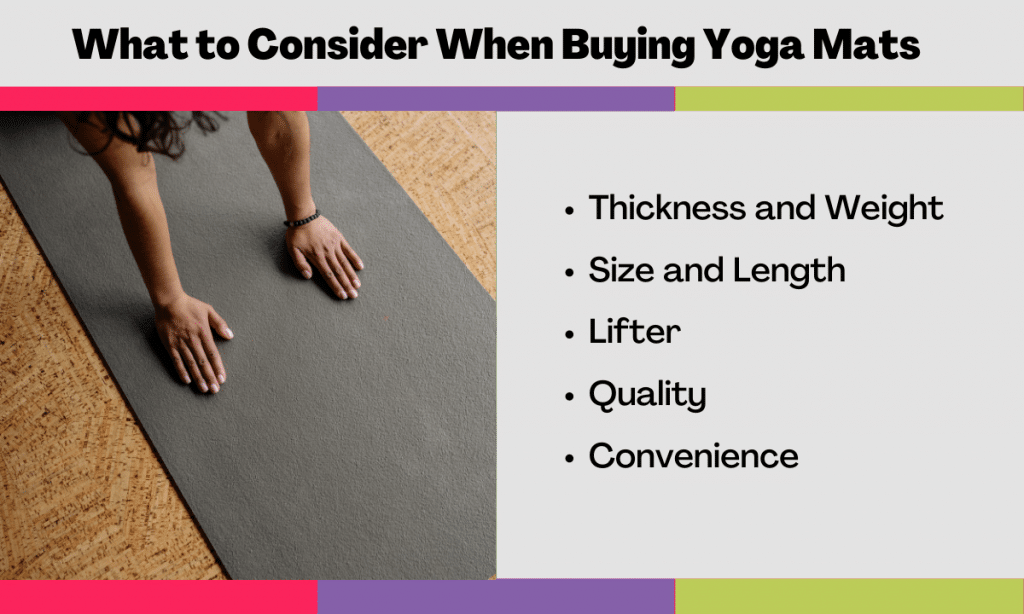 What to consider when buying yoga mats