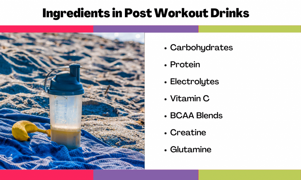  Ingredients in Post-Workout Drinks 