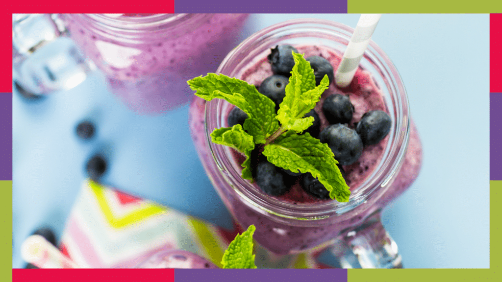 Blueberry Coconut Smoothie 