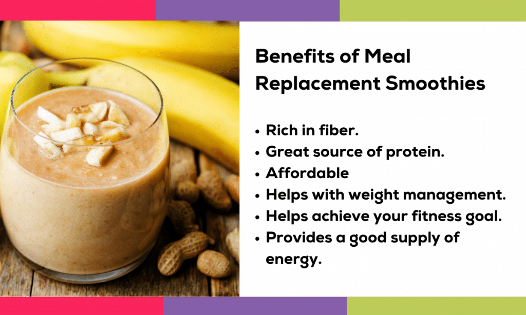 Benefits of Meal Replacement Smoothies